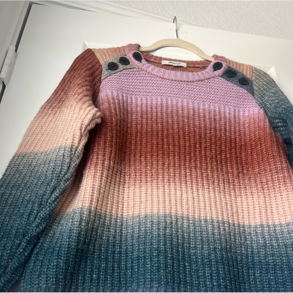Madewell multi color sweater - Picture 3 of 4
